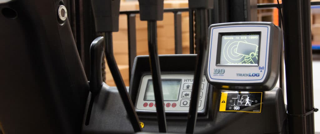 Pallet Centre install TruckLOG TK5 system, a forklift truck fleet management system by Davis Derby